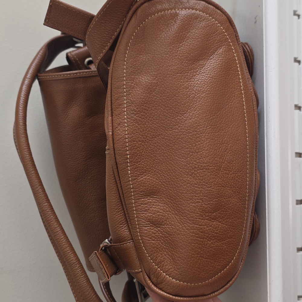 Two Pretty | Full Grain Leather Convertible Backpack - Picture 11 of 17